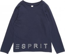 ESPRIT Tričko námořnická modř / bílá