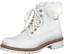 Tamaris Dámské kotníkové boty 1-1-26294-21-130 White Fur 37