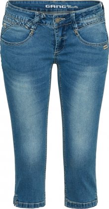 Gang Džíny \'NENA 3/4 - blue stretch\' modrá džínovina