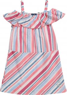 Sanetta Kidswear Šaty světlemodrá / růžová