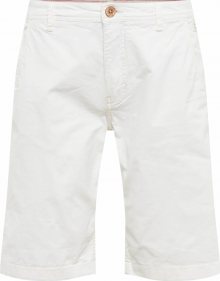 BLEND Chino kalhoty bílá