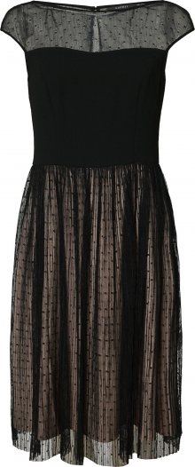 Esprit Collection Šaty béžová / černá