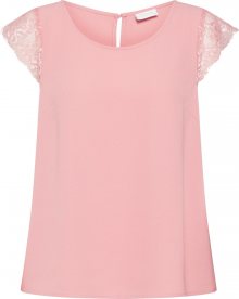 VILA Halenka \'VIOLLI S/S TOP\' růžová