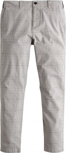 HOLLISTER Chino kalhoty světle šedá