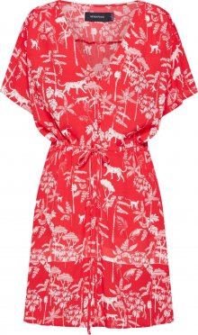 MINKPINK Letní šaty \'SAHARA BREEZE\' červená / bílá