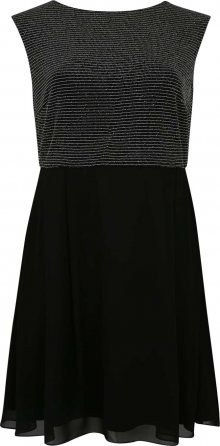 SWING Curve Koktejlové šaty černá