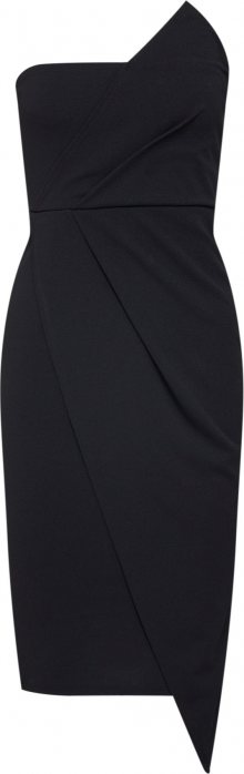 Missguided Koktejlové šaty černá