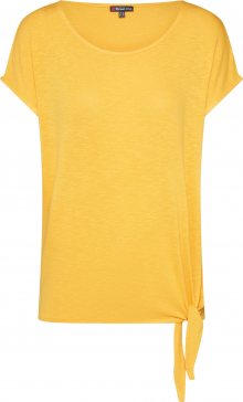 STREET ONE Tričko \'QR Femke\' tmavě žlutá