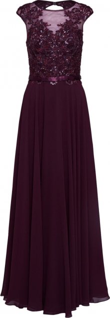 Unique Společenské šaty tmavě fialová