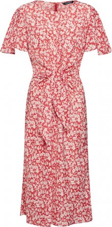Lauren Ralph Lauren Letní šaty \'VANTRICE\' červená / bílá