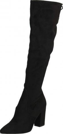 STEVE MADDEN Kozačky nad kolena \'Risky\' černá