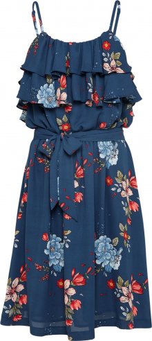 Pepe Jeans Letní šaty \'Flora\' modrá / světlemodrá / červená