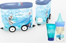 EP Line Disney Frozen II - EDT 50 ml + sprchový gel 75 ml + plechový vagónek