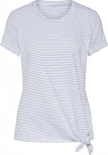 Banana Republic Tričko \'SS TIE HEM SUPIMA CREW\' modrá