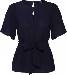 NEW LOOK Halenka \'BELINDA BELTED KEYHOLE SHELL\' černá