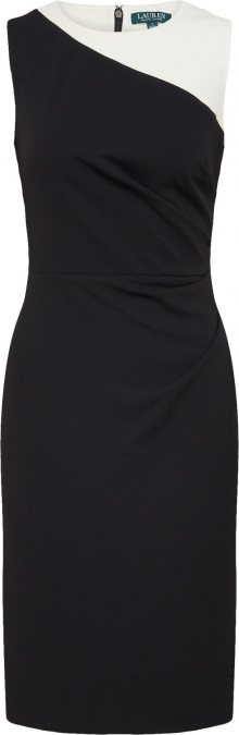 Lauren Ralph Lauren Pouzdrové šaty \'FINNLIE\' krémová / černá