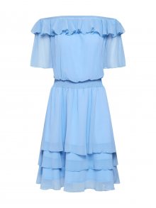 SISTERS POINT Letní šaty \'NICOLINE-OFF.A\' světlemodrá