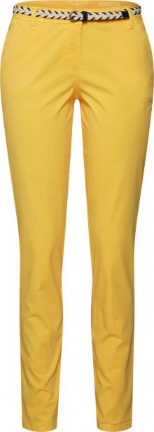 TOM TAILOR Chino kalhoty žlutá