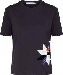 Calvin Klein Jeans Tričko \'INSTITUTIONAL QUILT\' černá