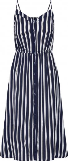 VERO MODA Letní šaty \'VMSASHA\' námořnická modř / bílá