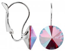 Troli Náušnice Rivoli 12 mm Fuchsia Shimmer