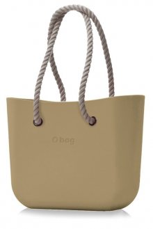 O bag kabelka Sabbia s dlouhými provazy natural