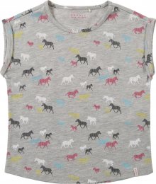 ESPRIT Top šedý melír / mix barev