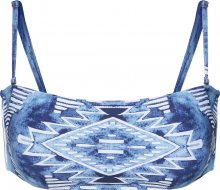 RIP CURL Horní díl plavek \'MOON TIDE\' modrá / bílá