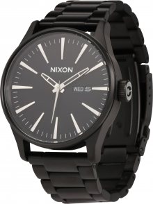 Nixon Analogové hodinky \'Sentry SS All Black A356 001\' černá