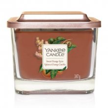 Yankee Candle Aromatická svíčka střední hranatá Sweet Orange Spice 347 g
