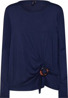 VERO MODA Tričko námořnická modř