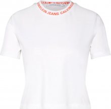 Calvin Klein Jeans Tričko bílá
