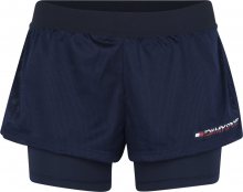Tommy Sport Sportovní kalhoty \'2-IN-1 WOVEN SHORT 3\' marine modrá