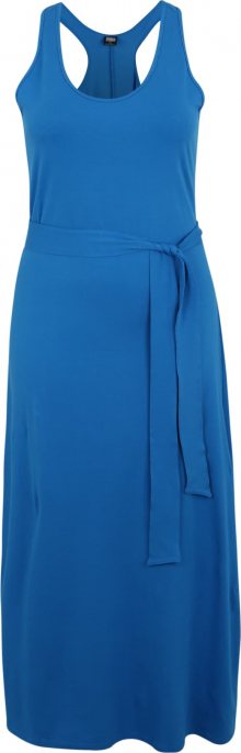 Urban Classics Curvy Letní šaty modrá