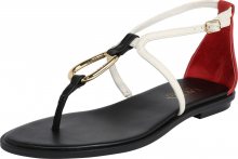 Lauren Ralph Lauren Žabky \'Nanine\' béžová / černá