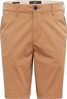HOLLISTER Chino kalhoty \'CPF\' koňaková