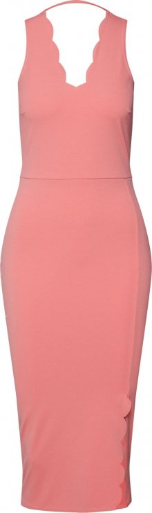 Boohoo Koktejlové šaty pink
