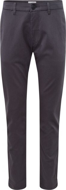 ESPRIT Chino kalhoty \'Dobby Chino\' antracitová