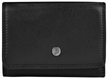 JustBag Dámská kožená peněženka 5216 Black