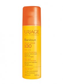 Uriage Opalovací mlha SPF 30 Bariésun (Dry Mist Very High Protection) 200 ml