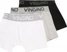 VINGINO Spodní prádlo šedý melír / černá / bílá