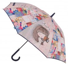 Anekke modrý holový deštník India