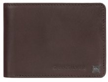 Quiksilver Pánská kožená peněženka Mack IX Chocolate Brown EQYAA03813-CSD0