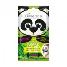 Bielenda Detoxikační maska 3D Crazy Mask (Detoxifying 3D Sheet Mask Panda) 1 ks