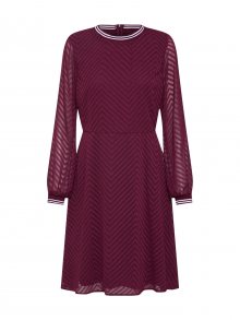 ONLY Šaty \'LINA\' vínově červená