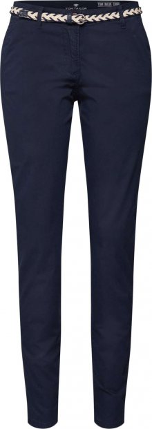 TOM TAILOR Chino kalhoty námořnická modř