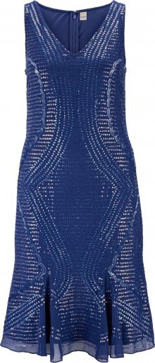 heine Koktejlové šaty královská modrá