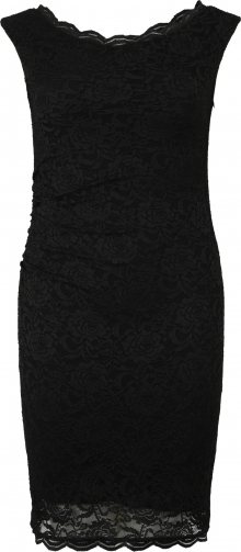 SWING Curve Koktejlové šaty černá