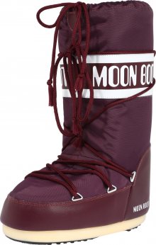 MOON BOOT Kozačky \'Moon Boot Nylon\' bordó