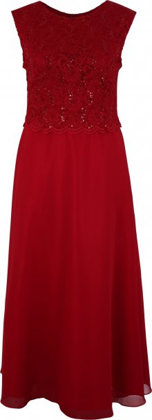 SWING Curve Společenské šaty červená
